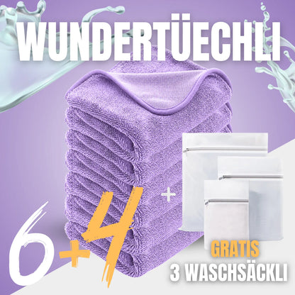 AquaLumi™ – Das saugstarke Mikrofasertuch für eine streifenfreie, glänzende Dusche