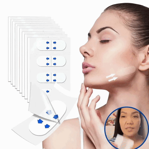 LiftEase — Selbstklebendes Gesichtsstraffungsband für ein glattes, konturiertes Aussehen