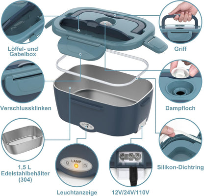 HeatSwift™ — Genieße jederzeit frische, heiße Mahlzeiten, um deinen Antrieb zu stärken