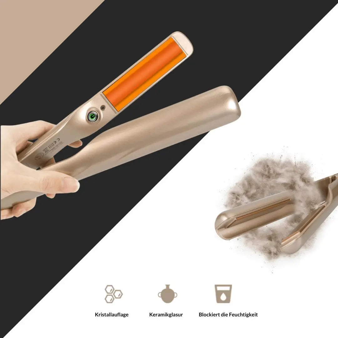 StyleMaster Pro – 2-in-1-Haarstyler für Locken und glatte Frisuren