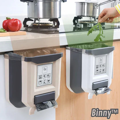 Binny™ – Zusammenklappbarer Küchenabfalleimer [Letzter Tag Rabatt]