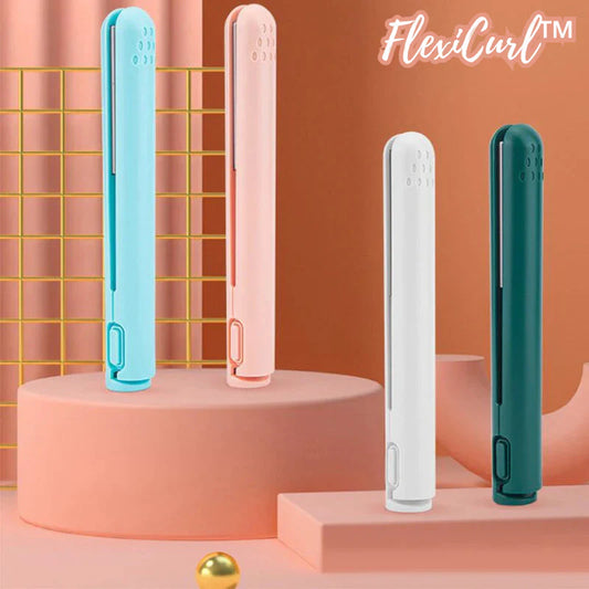FlexiCurl™ – 2-in-1-Haarglätter und Lockenstab | 50% Rabatt