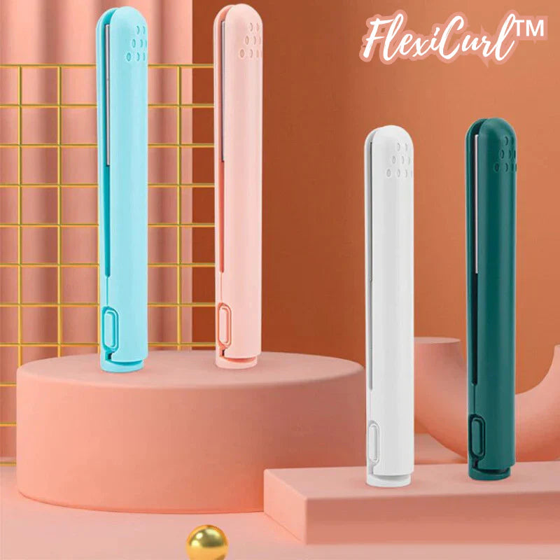 FlexiCurl™ – 2-in-1-Haarglätter und Lockenstab | 50% Rabatt