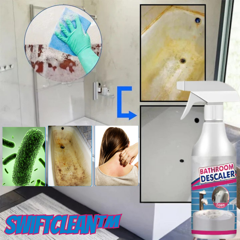 1+1 Gratis | SwiftClean™ | Kraftvoller Badreiniger, gründlich, effektiv, schnell & hygienisch