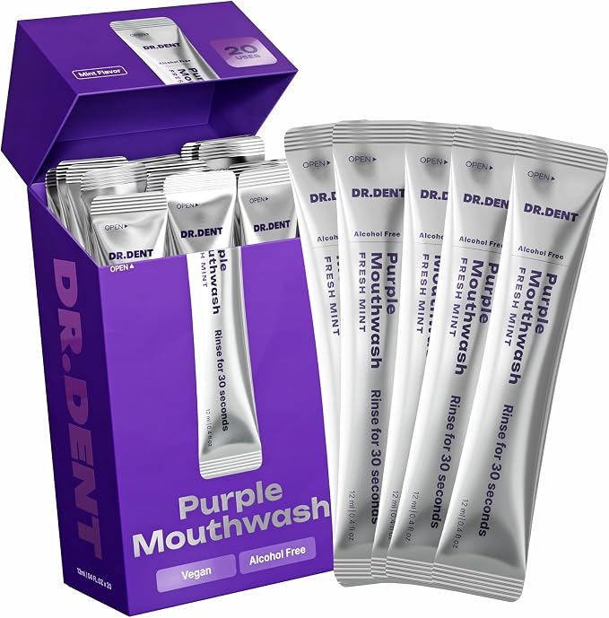 AmoriaSmile® Mundspülung – Gelbstich weg in 30 Sekunden
