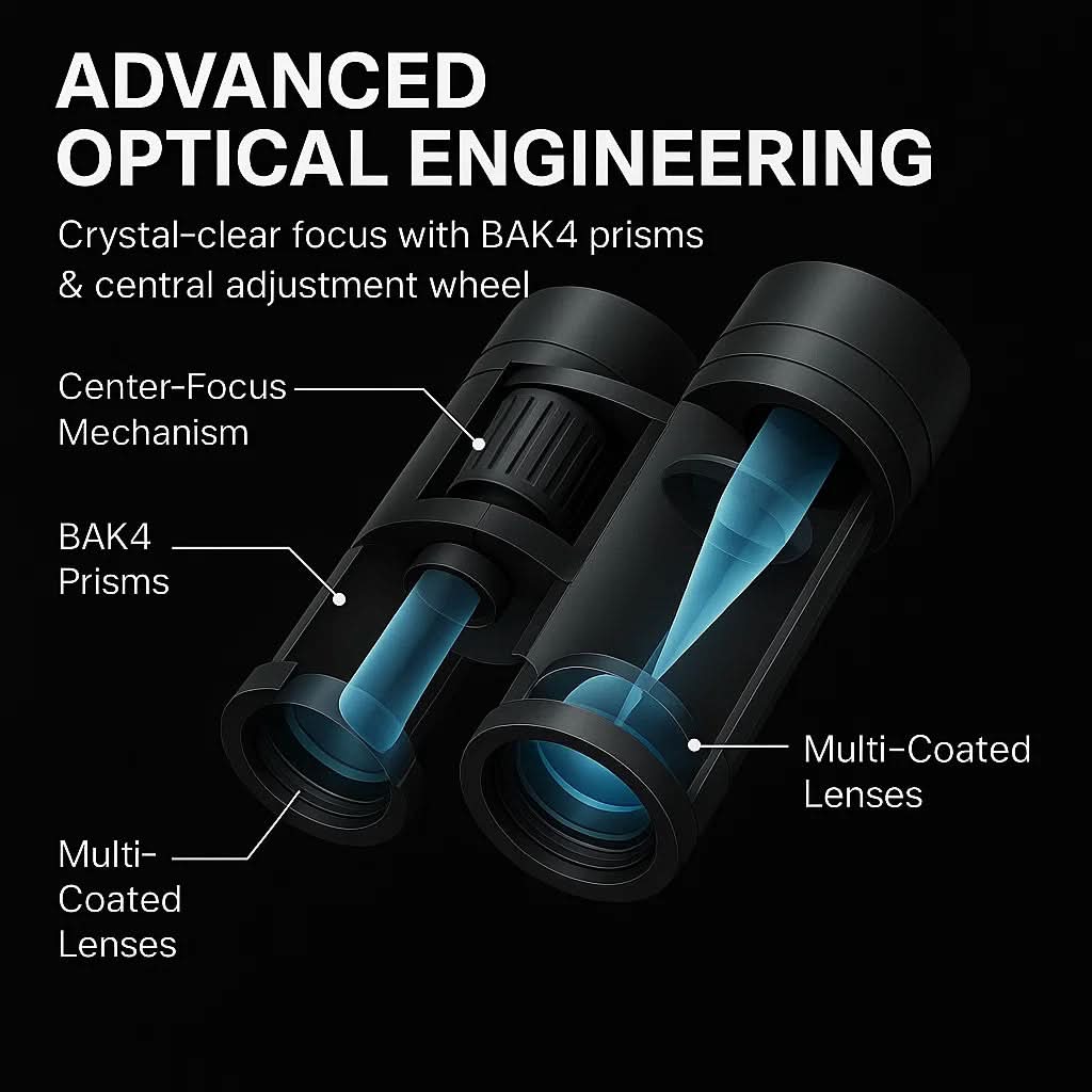 ClearView™ | HD 40x22 Fernglas – kompakt, leicht & kristallklare Sicht