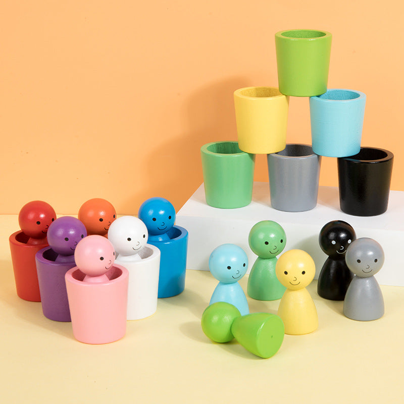 LernFarb - Farben Sortierbecher und Puppenfreunde
