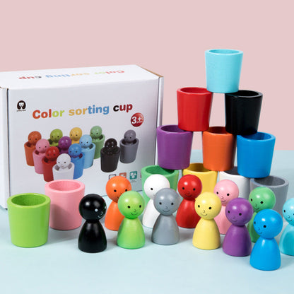 LernFarb - Farben Sortierbecher und Puppenfreunde