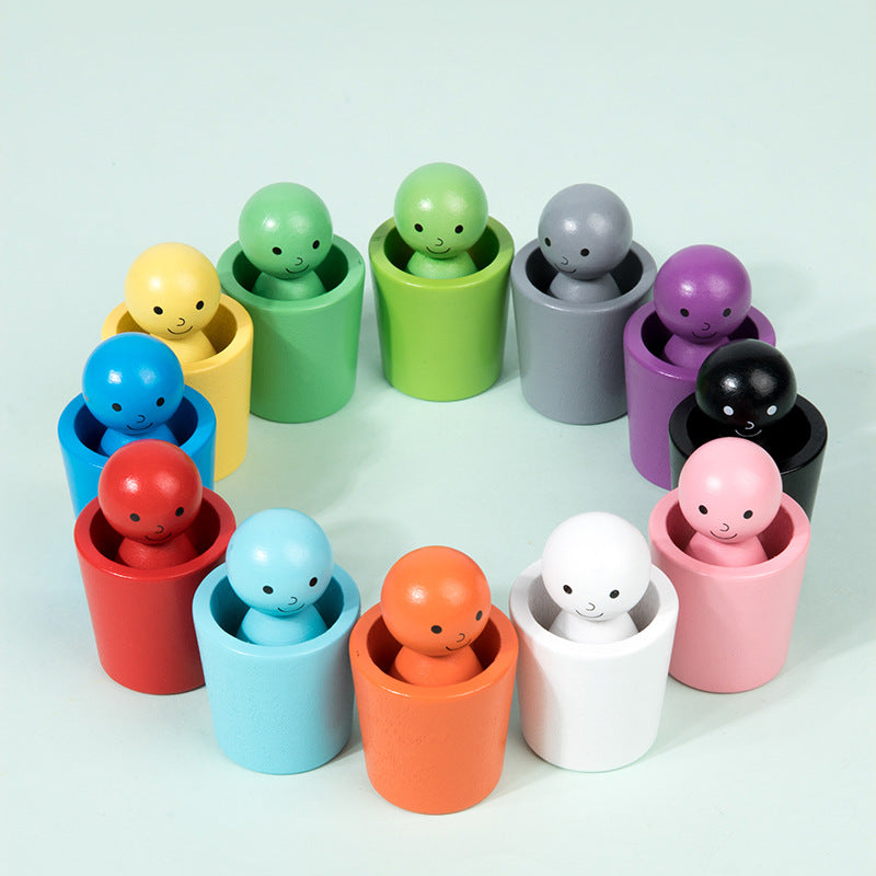 LernFarb - Farben Sortierbecher und Puppenfreunde