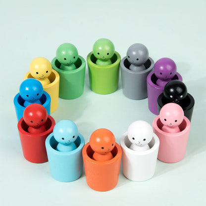 LernFarb - Farben Sortierbecher und Puppenfreunde