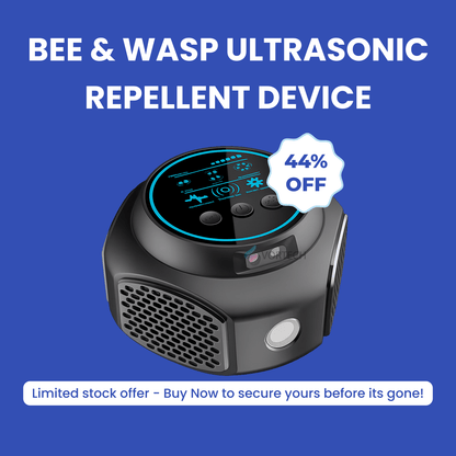 BuzzGuard™ | 4-in-1 Ultraschall-Insekten- & Schädlingsabwehrgerät
