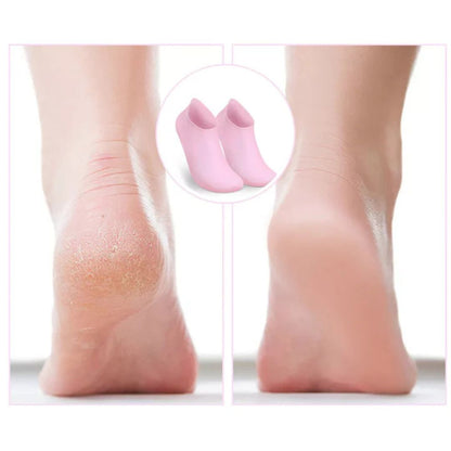 Feuchtigkeitsspendende Pediküre-Socken für die Fußpflege zu Hause