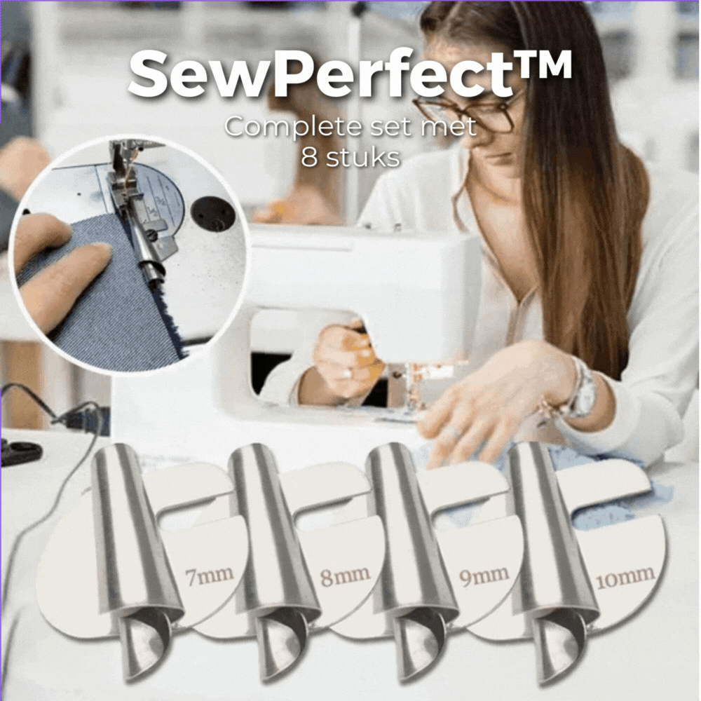 50% RABATT | SewPerfect™  - Spiralnährohr-Saumfuß - Satz mit 8 Stück [Letzter Tag Rabatt]