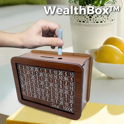 50% Rabatt | WealthBox™ | Spardose mit Sparziel [Letzter Tag Rabatt]