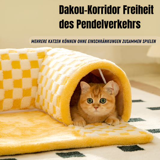 50% RABATT | Tunnelbett™ | Bieten Sie Ihrer Katze ultimativen Komfort und Hygiene