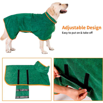 WrapPet – Superabsorbierender Hundebademantel | 50% RABATT