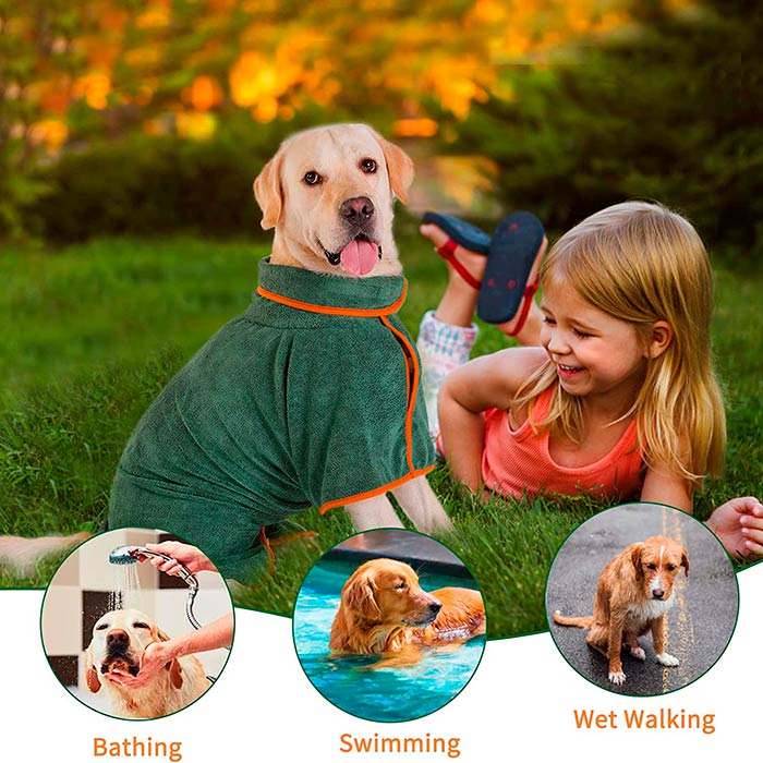 WrapPet – Superabsorbierender Hundebademantel | 50% RABATT
