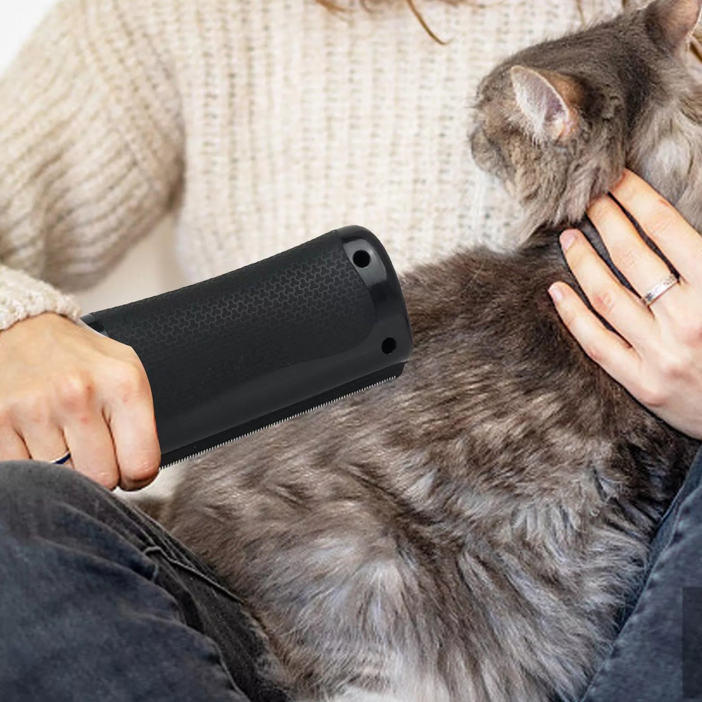 HairSwipe™ | Entfilzungs- & Fellpflegebürste für Hunde und Katzen