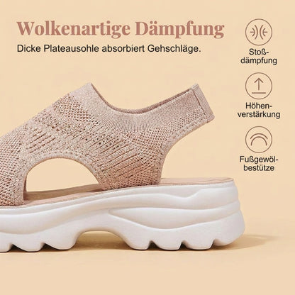 🔥🔥 Atmungsaktive Plateau-Sandalen aus Mesh für Damen