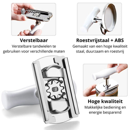 1+1 GRATIS | DekselHero™ – Nie wieder kämpfen: Öffnet alle Deckel ohne Anstrengung! [Begrenzte Stückzahl]