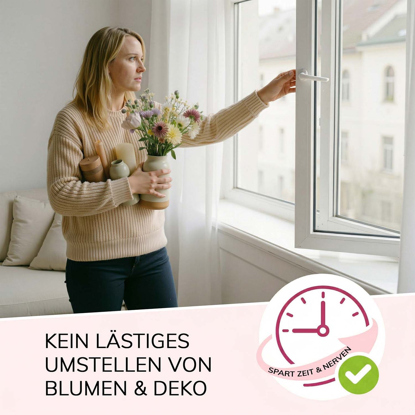 Frischluft-Fensterbrett Flex