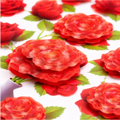 2+2 GRATIS | BloomStick™ | Selbstklebende Blumensticker für Wände, Möbel & kreative Dekoration