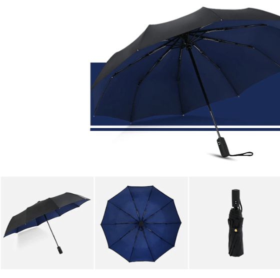 StormGuard™ | Verstärkter Automatik-Regenschirm mit 110 cm Spannweite