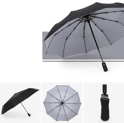 StormGuard™ | Verstärkter Automatik-Regenschirm mit 110 cm Spannweite