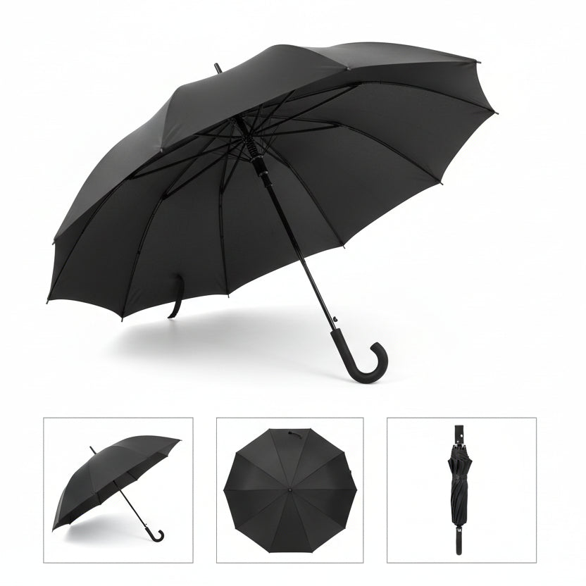 StormGuard™ | Verstärkter Automatik-Regenschirm mit 110 cm Spannweite