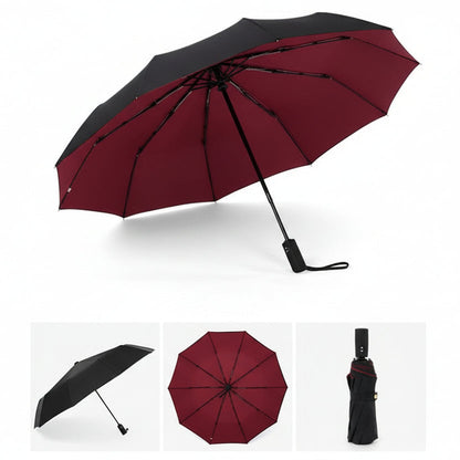 StormGuard™ | Verstärkter Automatik-Regenschirm mit 110 cm Spannweite