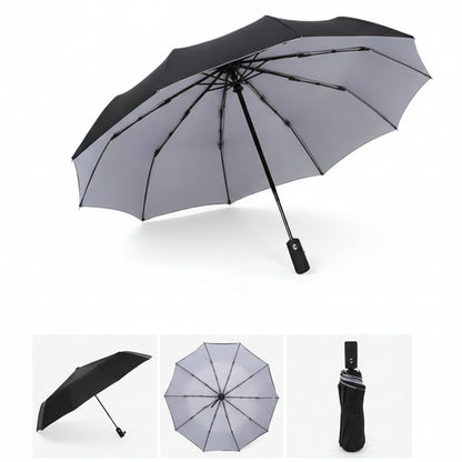 StormGuard™ | Verstärkter Automatik-Regenschirm mit 110 cm Spannweite