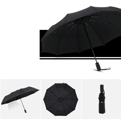 StormGuard™ | Verstärkter Automatik-Regenschirm mit 110 cm Spannweite