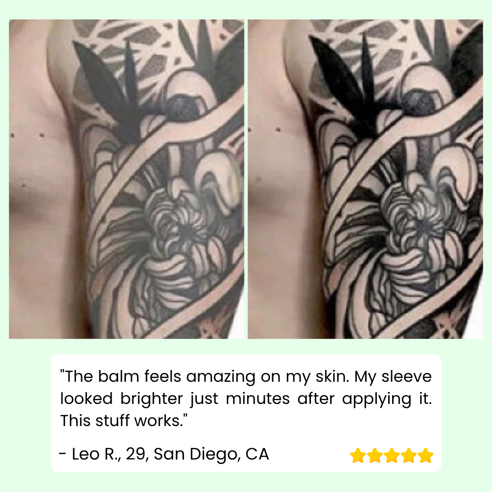 InkGlow – Tattoo-Pflegebalsam