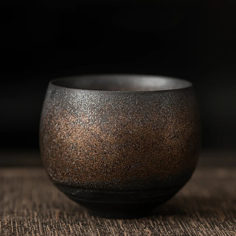 RusticBrew – Set handgefertigter Espresso-Tassen aus Keramik