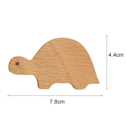NordicPals – Set mit Wandhaken aus Holz in Tierform