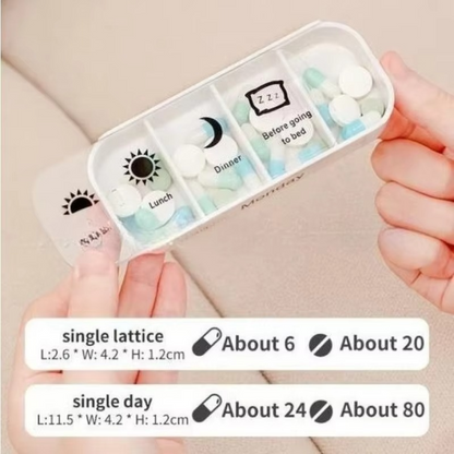 DailyDose™ | Wochen-Pillendose – Klar organisiert & sicher durch den Alltag