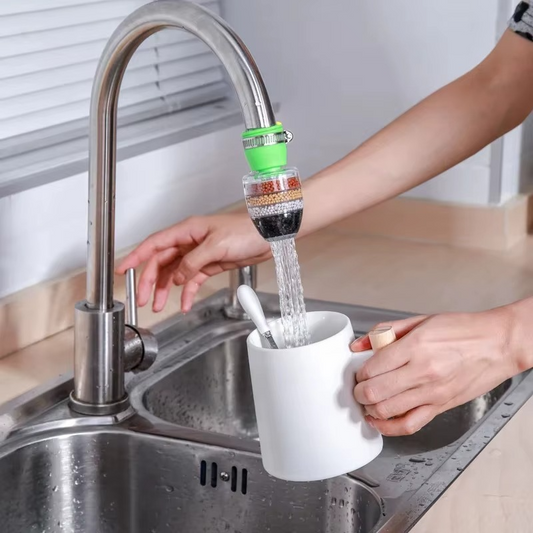 1+1 GRATIS | AquaPure™ | 6-Schichten-Wasserhahnfilter