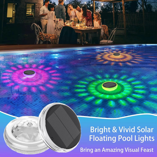 1+1 GRATIS | LumiPool™ | Stimmungsvolle LED-Poollichter für sichere und magische Sommerabende