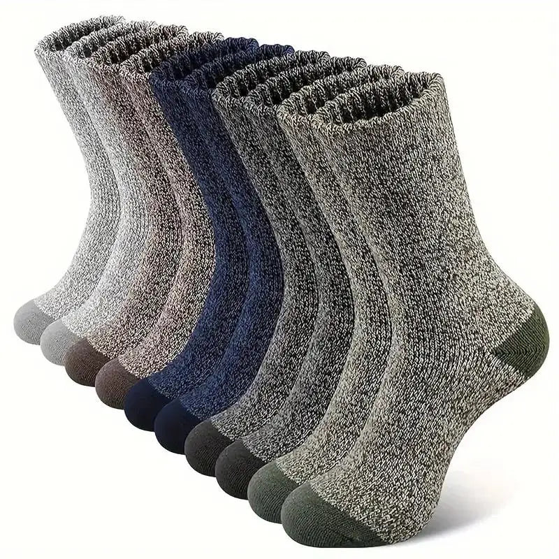 WarmStride™ | Merino-Wollsocken 5 Paar, extra dick & warm