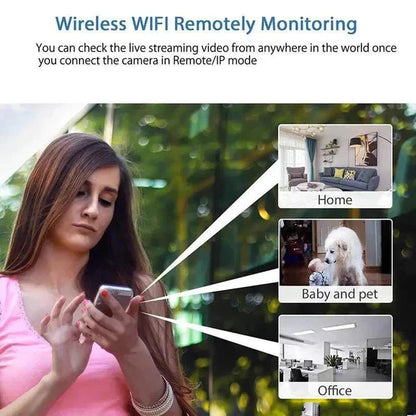 VisionGuard™ - 360 HD 4K Mini-Spionagekamera
