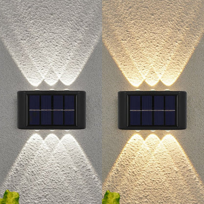 HelleNacht™ Premium LED-Wandleuchte | Wasserdicht IP65 | Bewegungsmelder | Warmweißes Up-&-Down-Licht