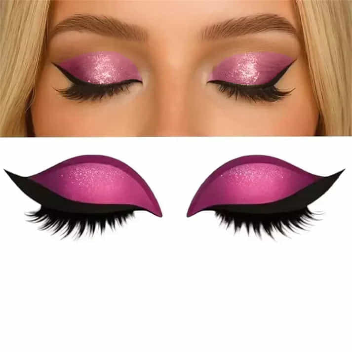 Wiederverwendbare Eyeliner-Aufkleber – Sofortiger Glamour-Look in Sekunden