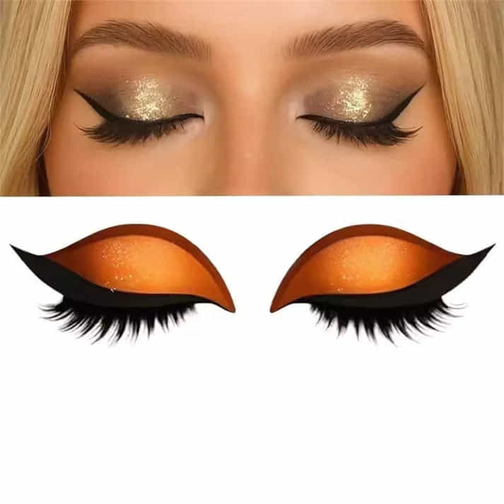 Wiederverwendbare Eyeliner-Aufkleber – Sofortiger Glamour-Look in Sekunden