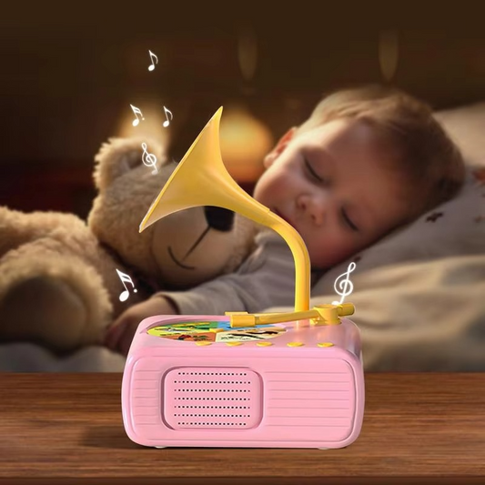 50% RABATT | GrammyTales™ | Interaktives Kinder-Hörgerät mit Geschichten & Musik | Bildschirmfreies Lernen & Fantasie-Förderung