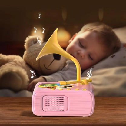 50% RABATT | GrammyTales™ | Interaktives Kinder-Hörgerät mit Geschichten & Musik | Bildschirmfreies Lernen & Fantasie-Förderung