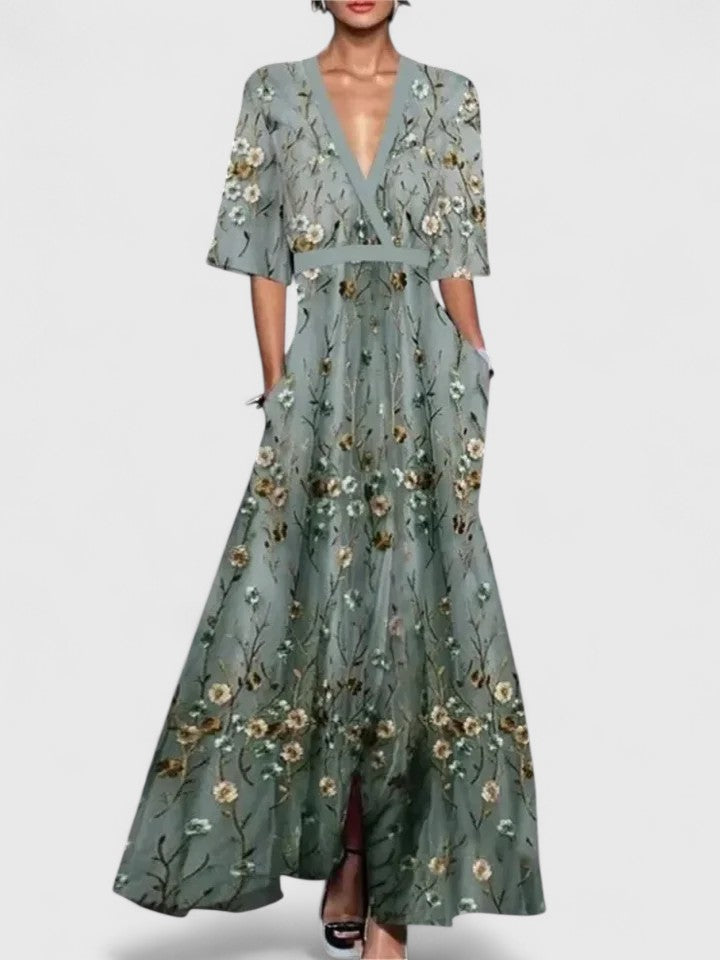 Aimee™ | Elegantes Maxikleid