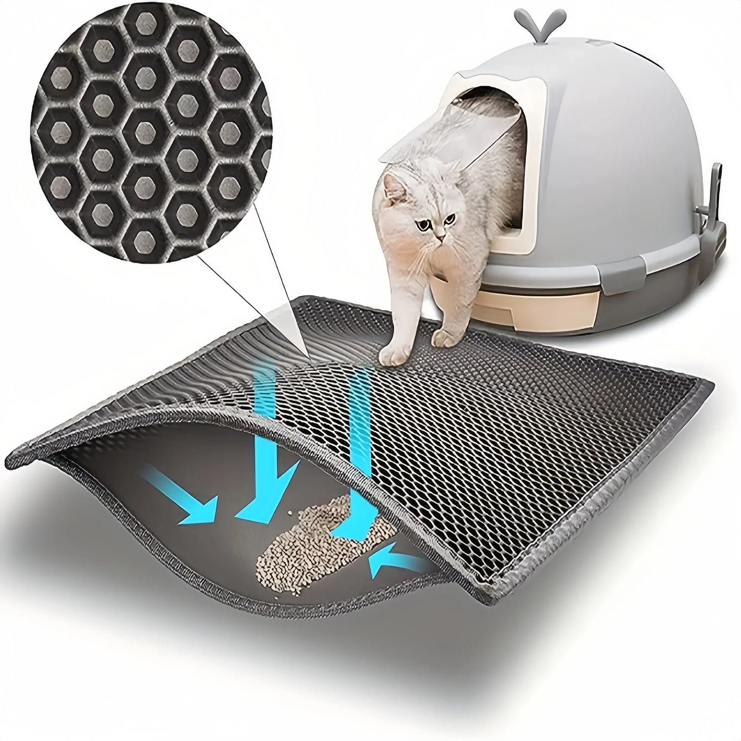 CleanMat™ – Perfekt für jede Katzentoilette