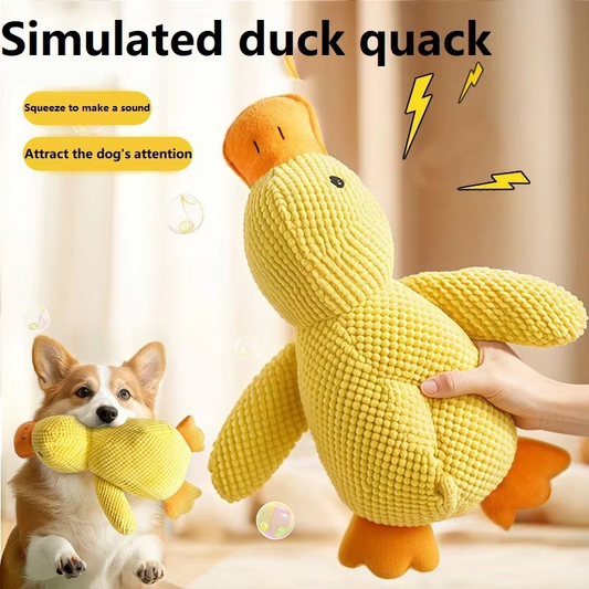50% RABATT | TuffDuck™ | Das beruhigende und interaktive Hundespielzeug für endlosen Spaß, Stressabbau und gesundes Spielen!