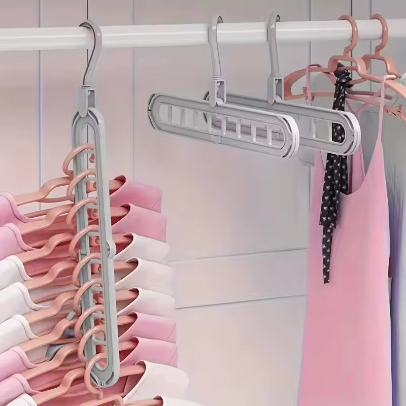 Hango™ Drehbarer Kleiderbügel 9-Loch Platzsparend Schrankorganisation