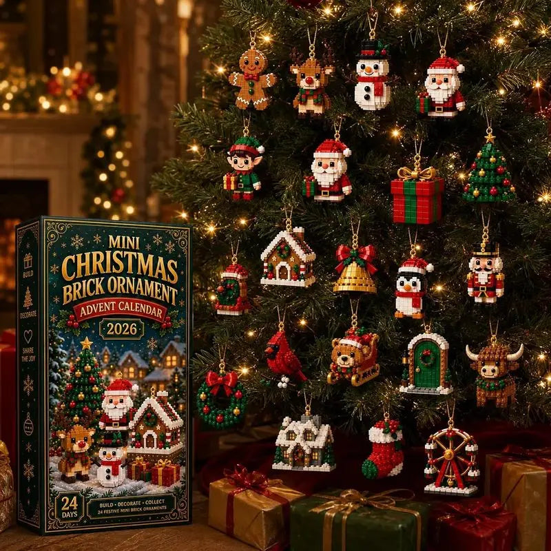 Nordhaus™ Baustein-Adventskalender | 24 Tage voller Überraschungen, Bauspaß & leuchtender Kinderaugen!